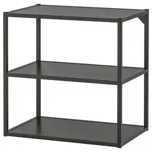 ENHET Regalrahmen für Unterschrank+Böden, anthrazit, 60x40x60 cm