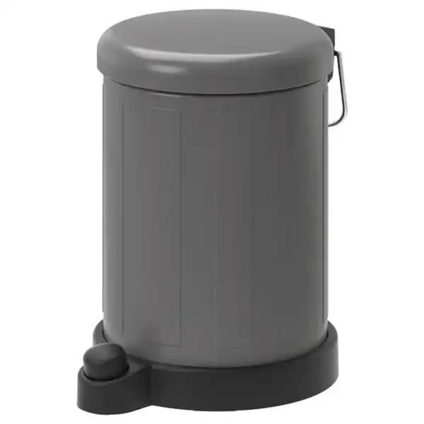 Bild 1 von TOFTAN Abfalleimer, grau, 4 l