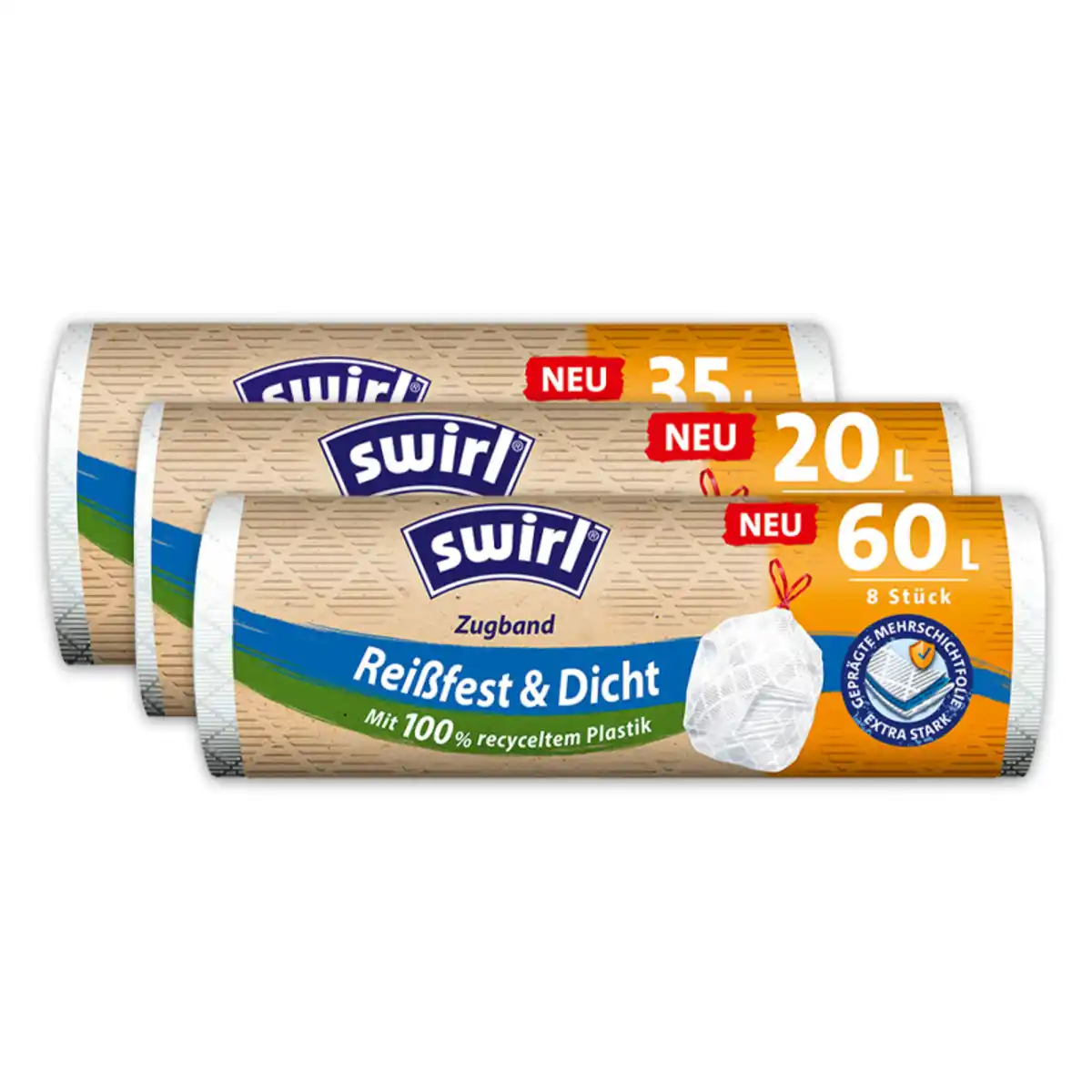 Bild 1 von Swirl Zugbandsäcke