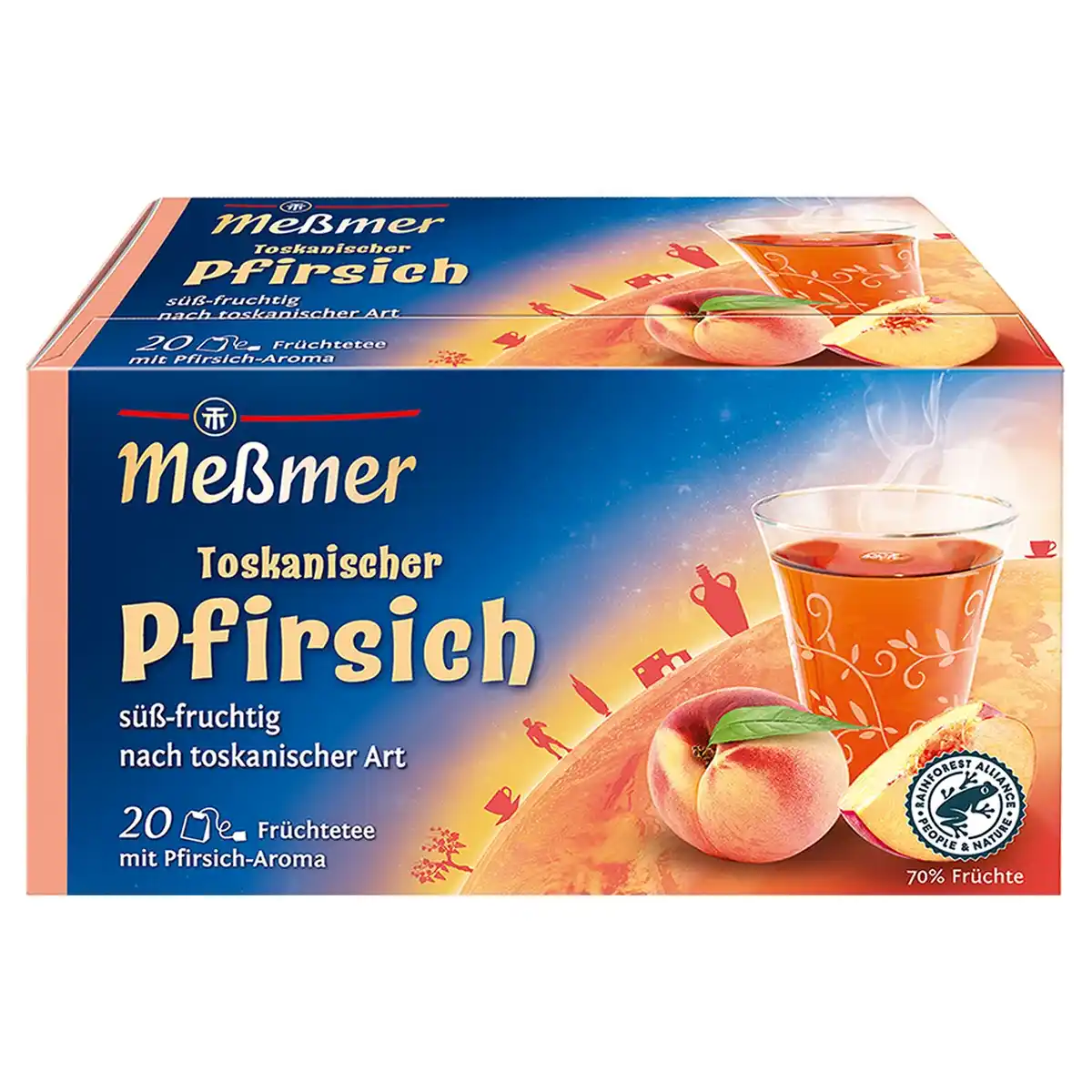 Bild 1 von MESSMER Ländertee 50 g, Toskanische Pfirsich