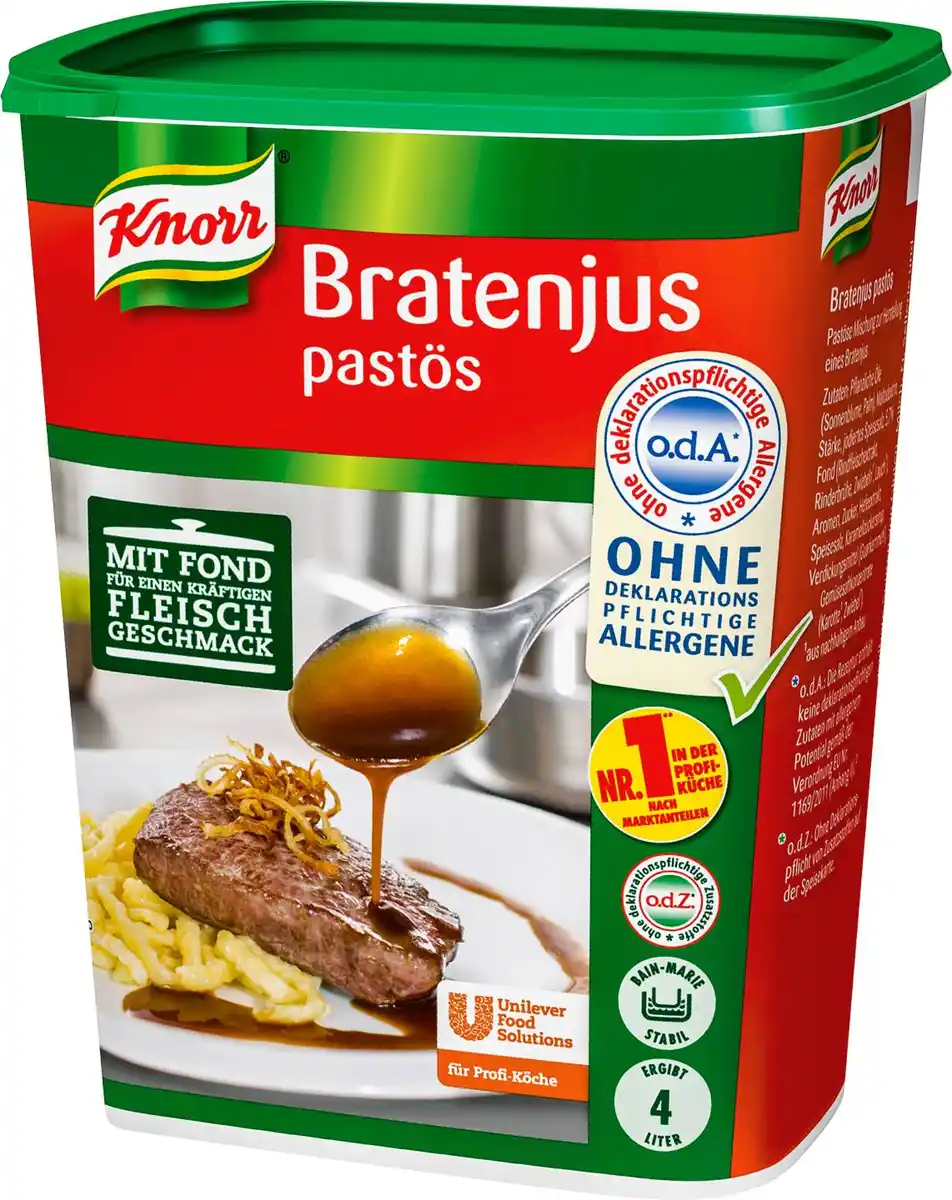 Bild 1 von KNORR Bratenjus, 400-g-Dose