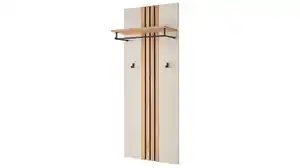 Wandgarderobe Paneele beige Evok Eiche 60 cm - LITUMO