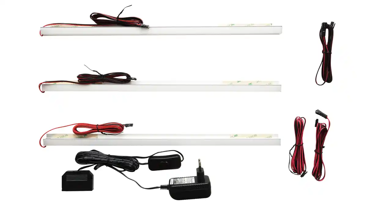 Bild 1 von LED Bodenbeleuchtung Vitrine - 3er Set - MONIZ