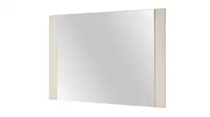 Wandspiegel beige 100 x 70 cm - LITUMO