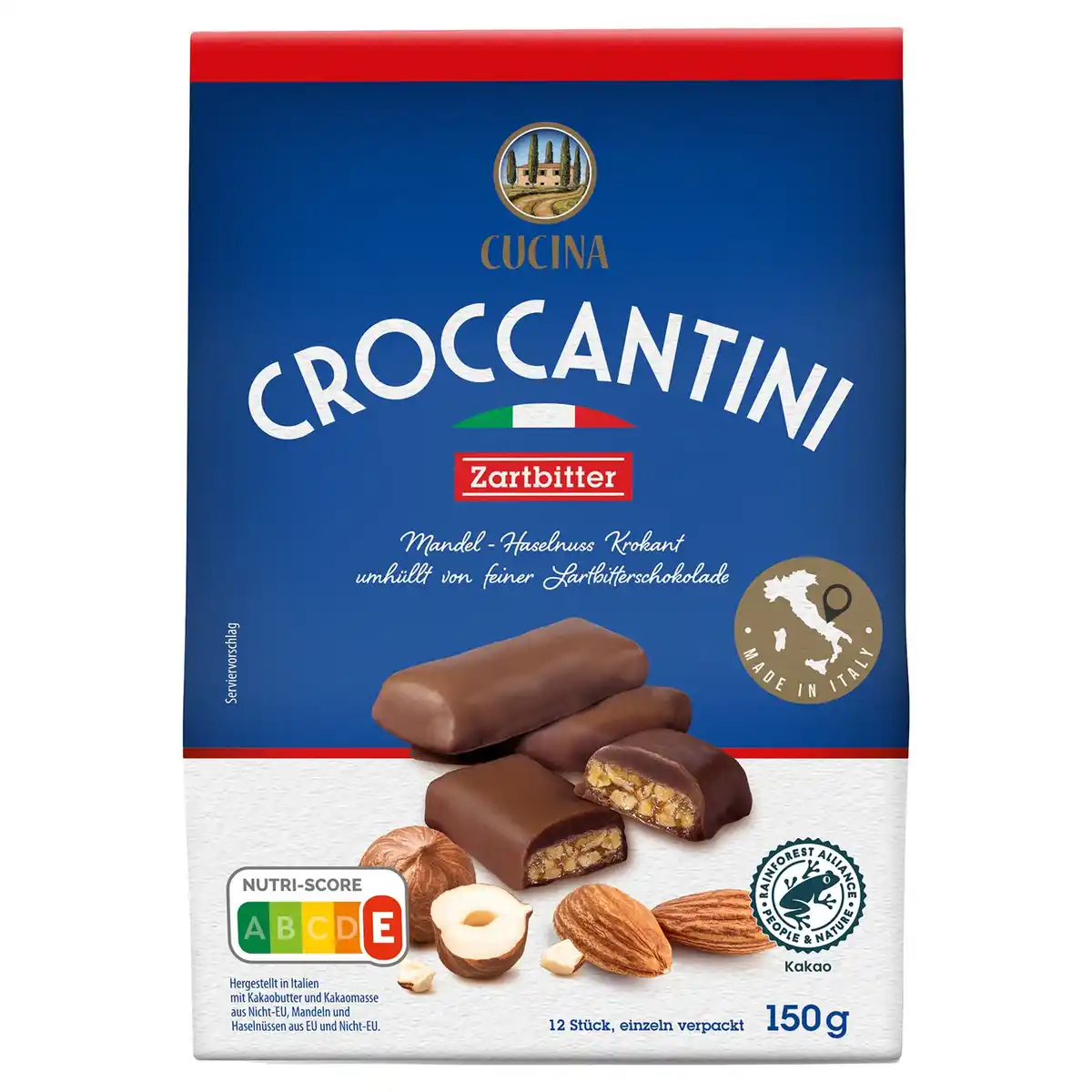 Bild 1 von CUCINA Croccantini, Zartbitterschokolade