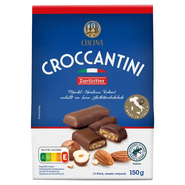 Bild 1 von CUCINA Croccantini, Zartbitterschokolade