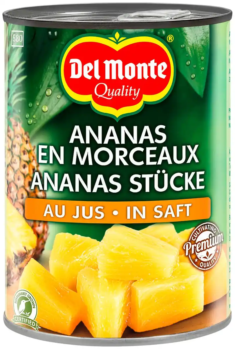 Bild 1 von DEL MONTE Ananas, 560-g-Dose