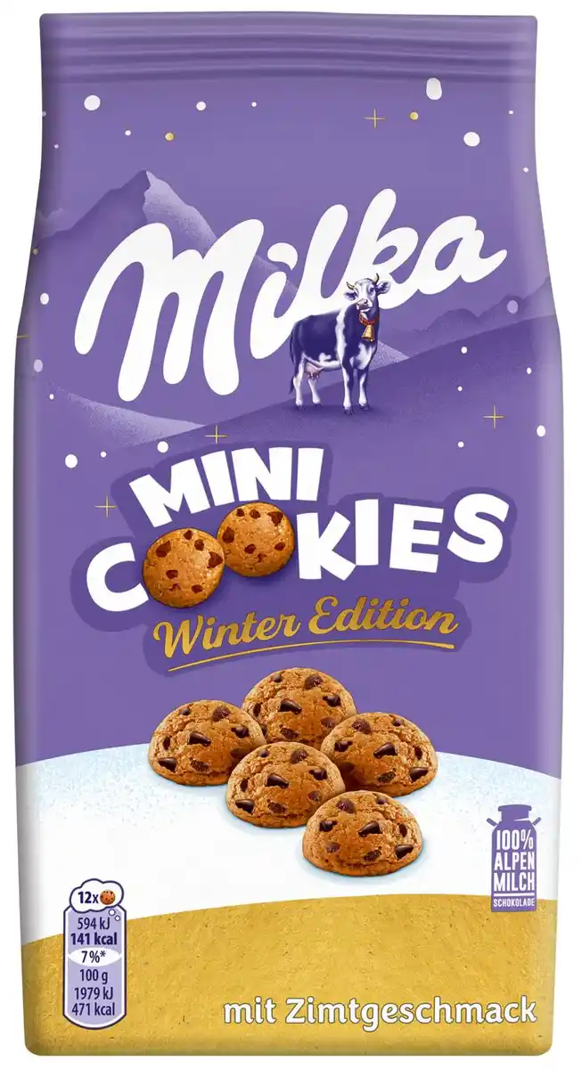 Bild 1 von MILKA Mini-Cookies, 250-g-Packg.