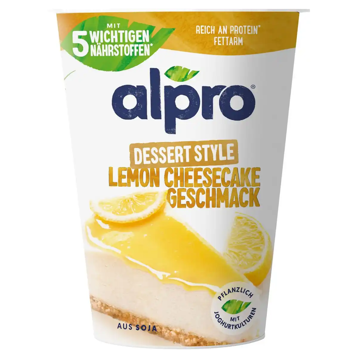 Bild 1 von ALPRO Joghurtalternative 400 g, Zitrone-Käsekuchen