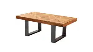 Couchtisch Mango massiv lackiert 105 x 55 cm - JUNA