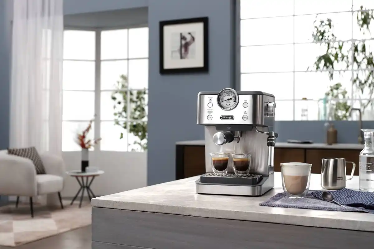 Bild 2 von DE'LONGHI Espresso-Siebträgermaschine »EM 450.M«