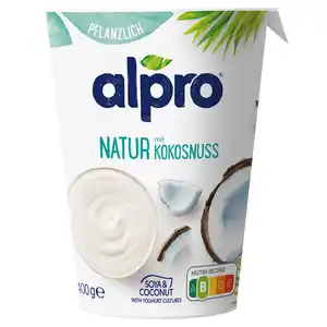 ALPRO Joghurtalternative 400 g, Natur mit Kokos