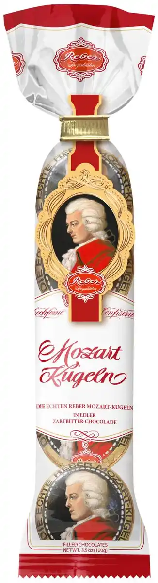 Bild 1 von REBER Mozart-Kugeln, 5 St. = 100-g-Beutel