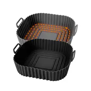 KITCHBO Silikonbackformen quadrat., 2-St.-Packg.