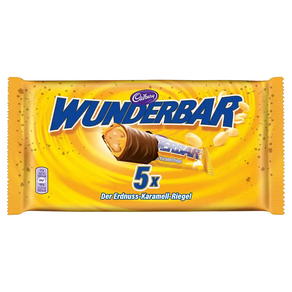 Bild 1 von CADBURY Wunderbar 185 g, Peanut