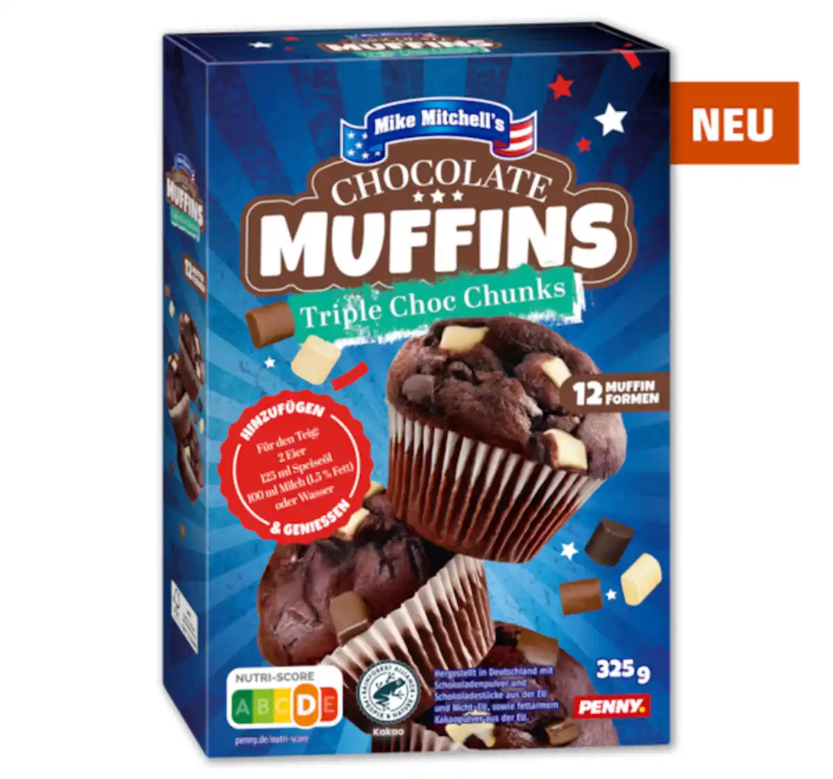 Bild 1 von MIKE MITCHELL’S Triple Choc Muffins*