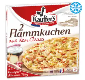 KAUFFER’S Flammkuchen*