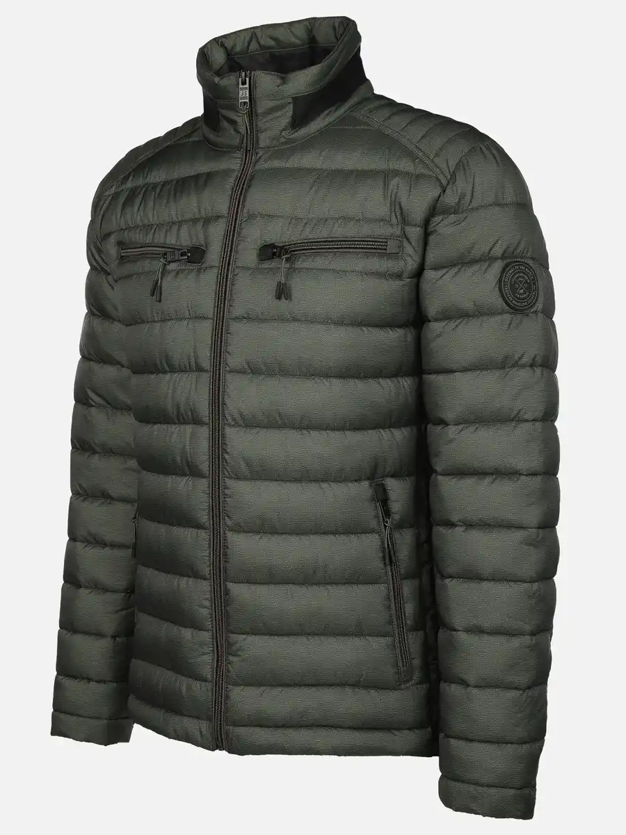 Bild 3 von Herren Steppjacke in schmaler Form Oliv