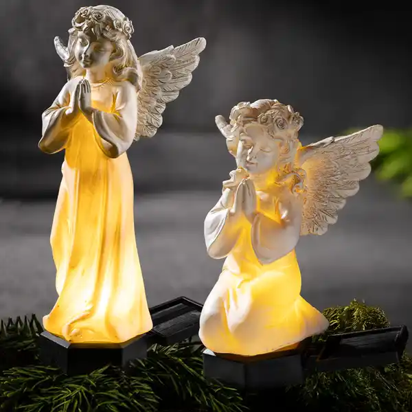 Bild 2 von LED-Solar-Engel "Elisabeth"