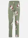 Bild 1 von Mädchen Leggings mit Alloverprint Einhorn Grün