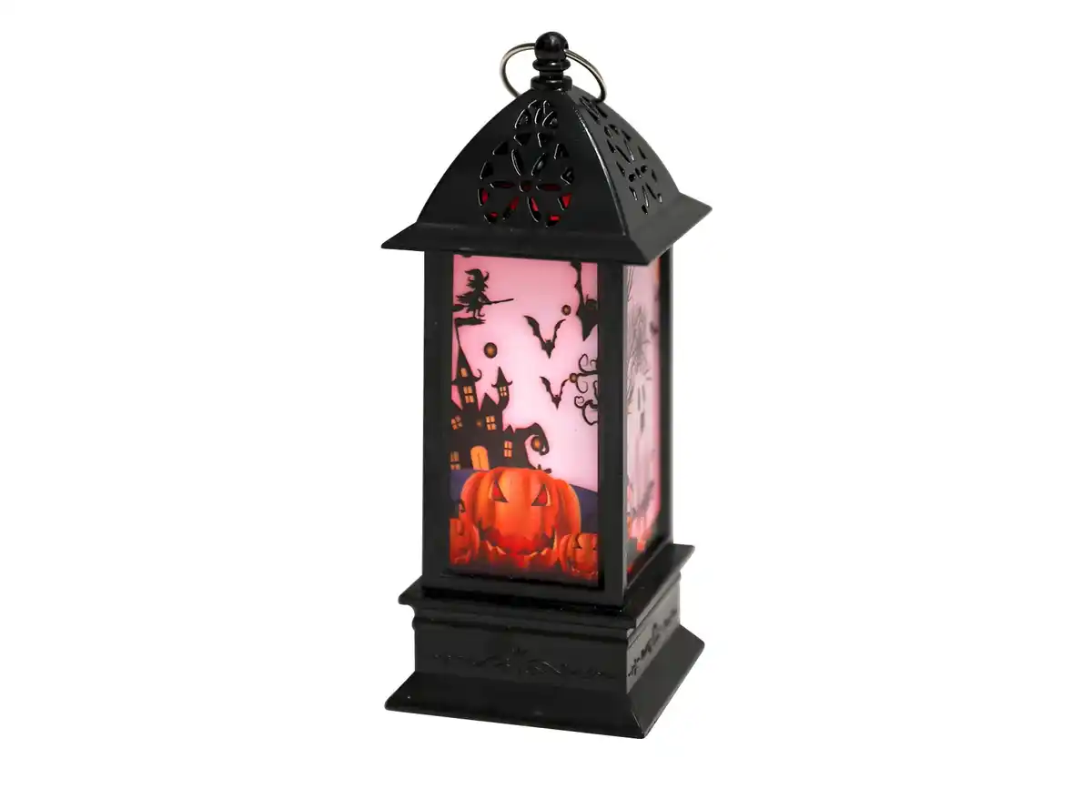 Bild 1 von Halloween Mini-Laterne mit Farbwechsler
