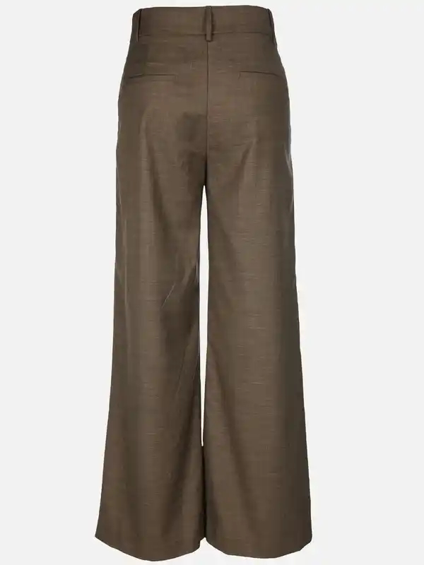 Bild 2 von Damen Hose in weiter Form Braun