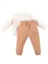 Bild 2 von Baby Jungen Set,2tlg., best. aus Sweatshirt und Hose Beige