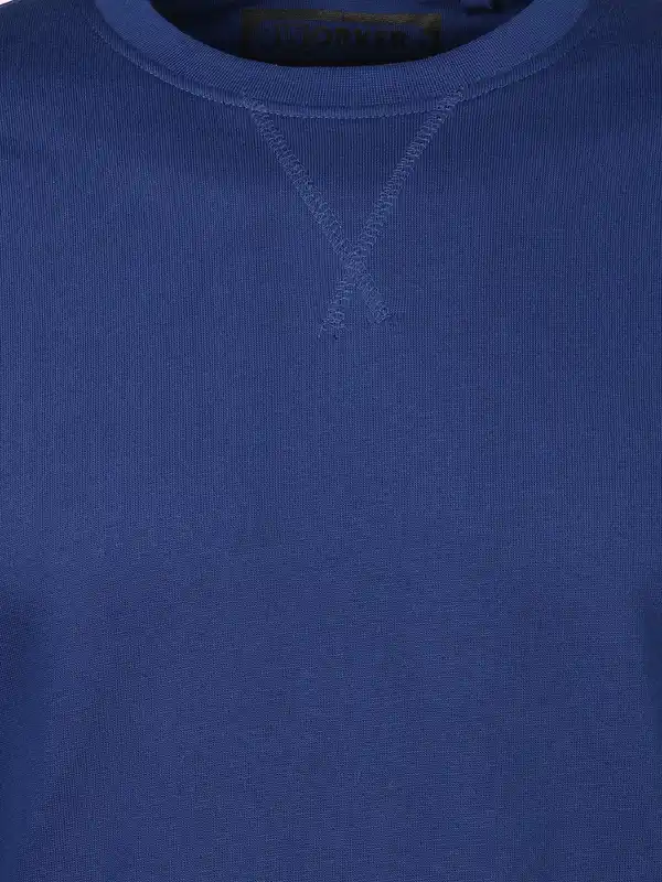 Bild 3 von Herren Sweatshirt unifarben Blau