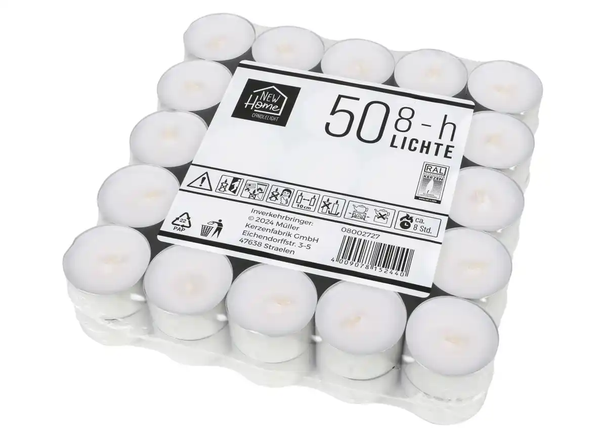 Bild 1 von Teelichter 50er-Pack 8h Brenndauer