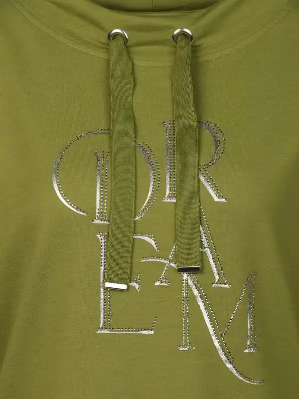 Bild 3 von Damen Sweatshirt mit Applikation Grün