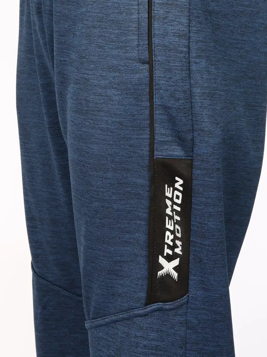 Bild 4 von Herren Jogginghose mit Paspel und kleinem Einsatz Blau