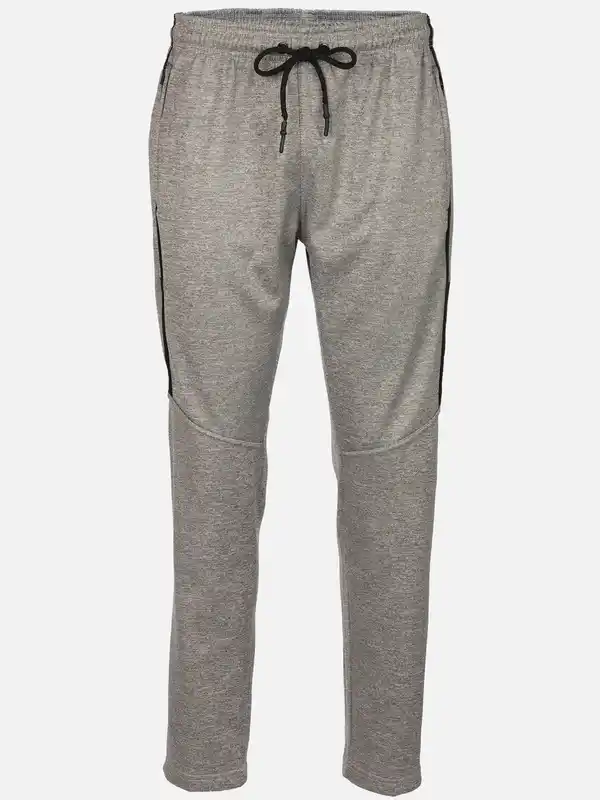 Bild 1 von Herren Jogginghose mit Paspel und kleinem Einsatz Grau