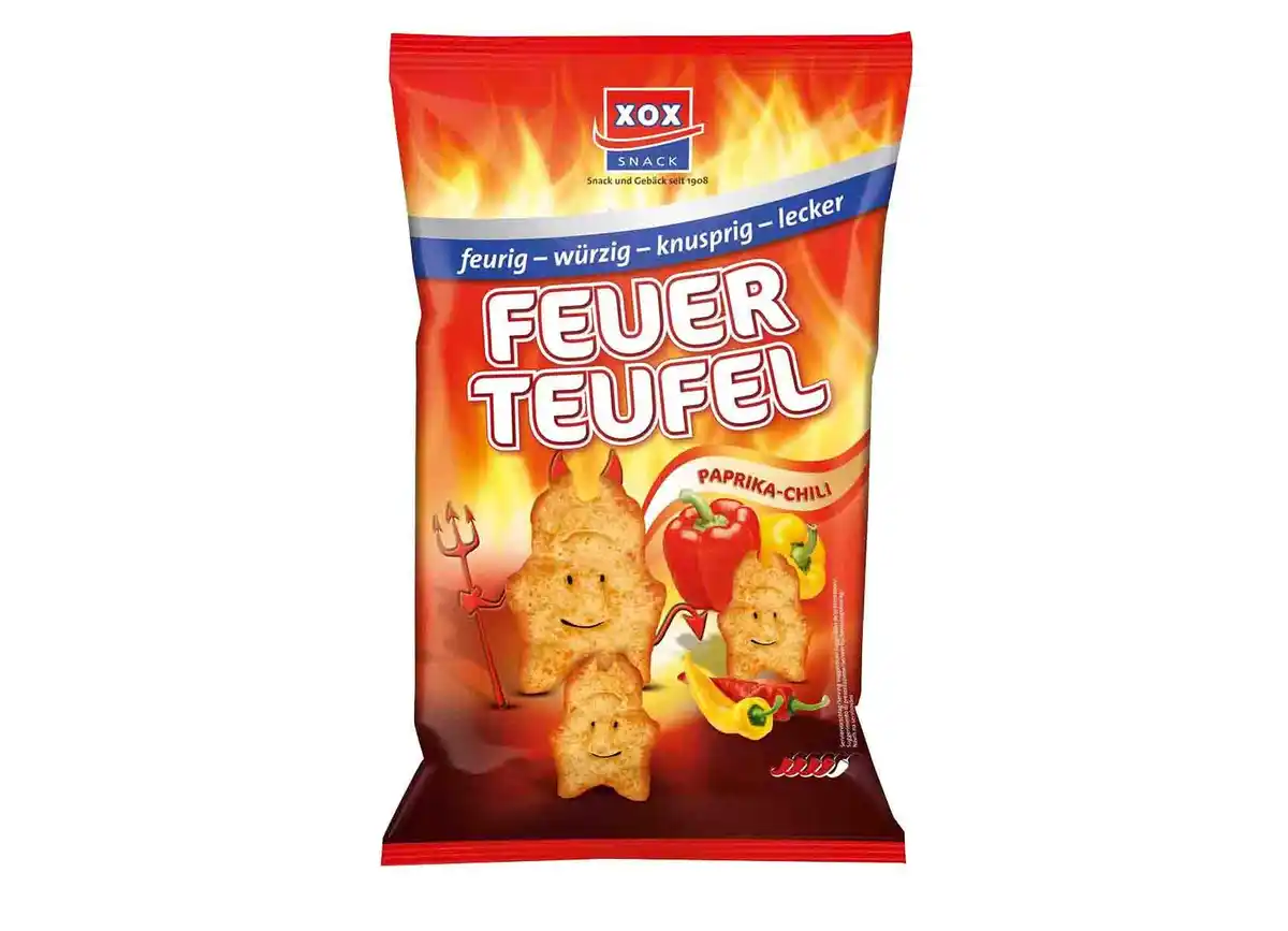 Bild 1 von XOX Feuerteufel Paprika Chili Kartoffelsnack