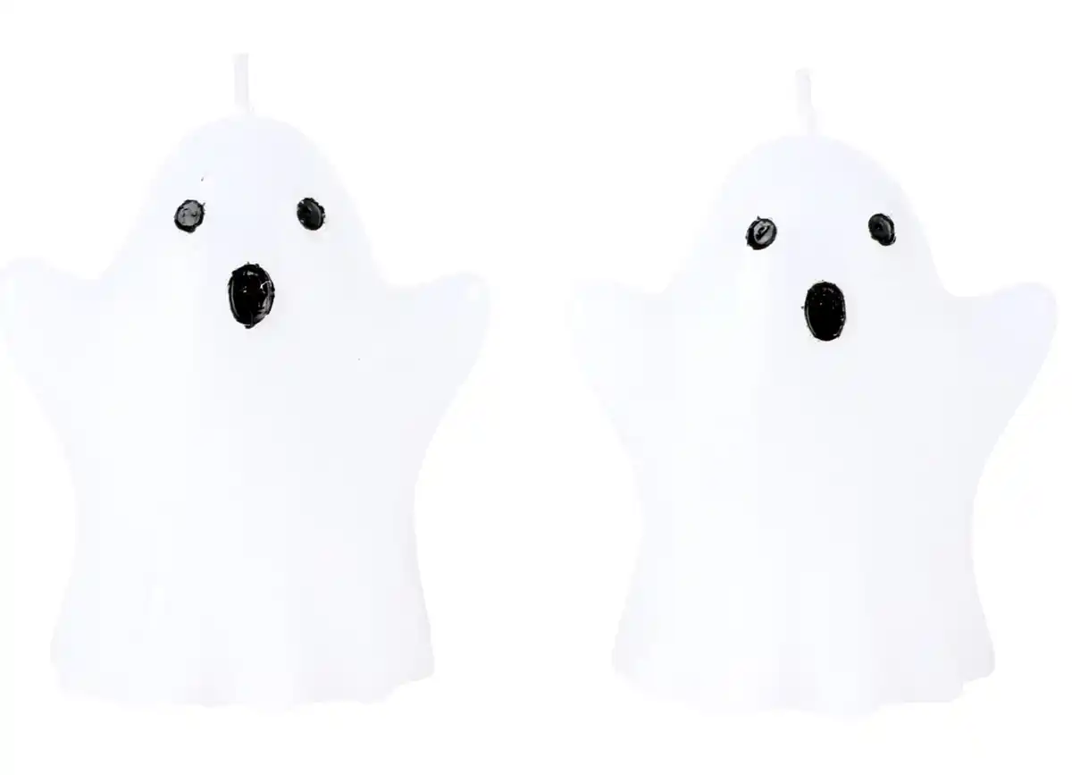 Bild 1 von Halloween Geist-Kerzen 2er-Set