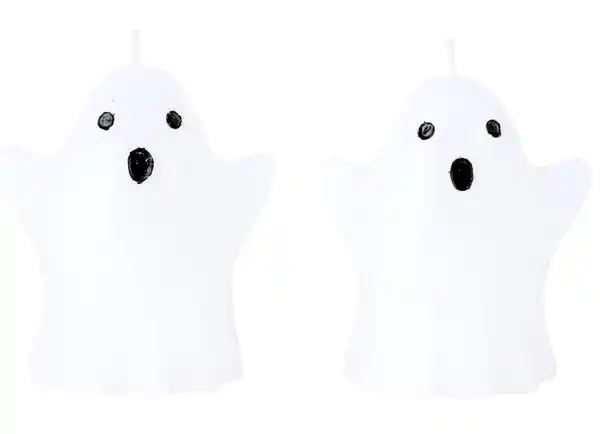 Bild 1 von Halloween Geist-Kerzen 2er-Set