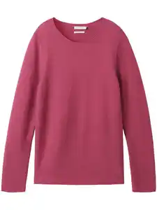 Damen Pullover in Ottoman Ripp Pink