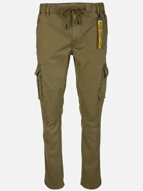 Bild 1 von Herren Cargohose mit Komfortbund Oliv