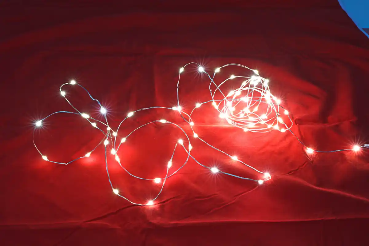 Bild 1 von Mikro LED-Lichterdraht 40 LEDs