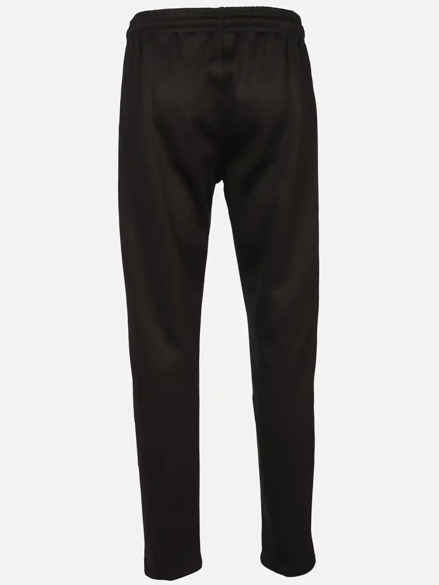 Bild 2 von Herren Jogginghose mit Paspel und kleinem Einsatz Schwarz