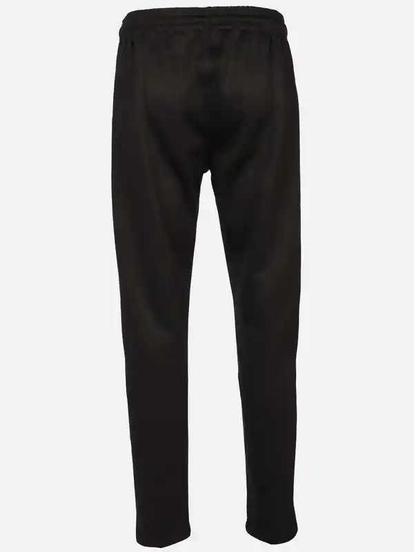 Bild 2 von Herren Jogginghose mit Paspel und kleinem Einsatz Schwarz