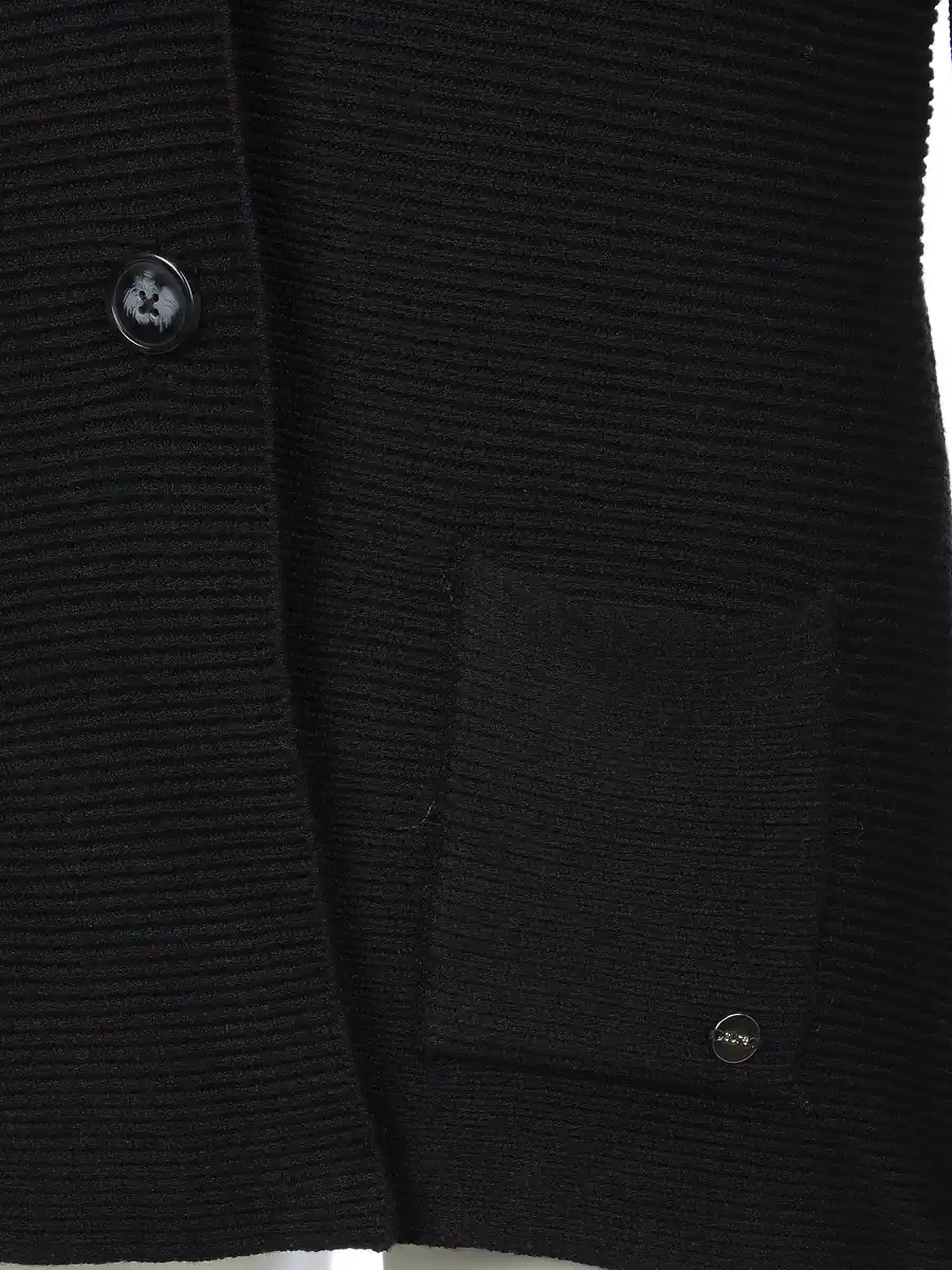 Bild 3 von Damen Strick Blazer Schwarz