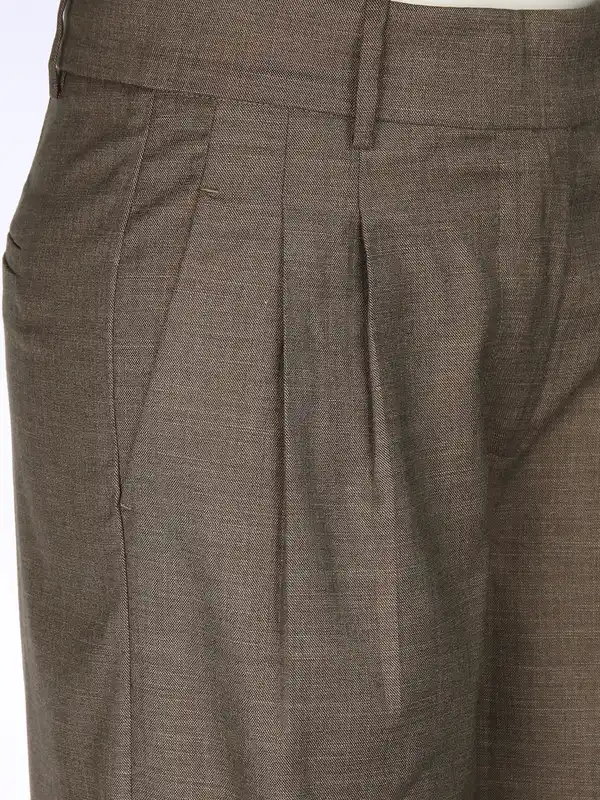 Bild 4 von Damen Hose in weiter Form Braun