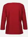 Bild 2 von Damen Struktur Shirt mit 3/4 Arm Rot