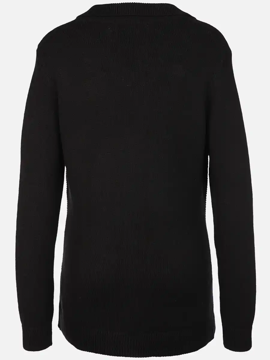 Bild 2 von Damen Strick Blazer Schwarz