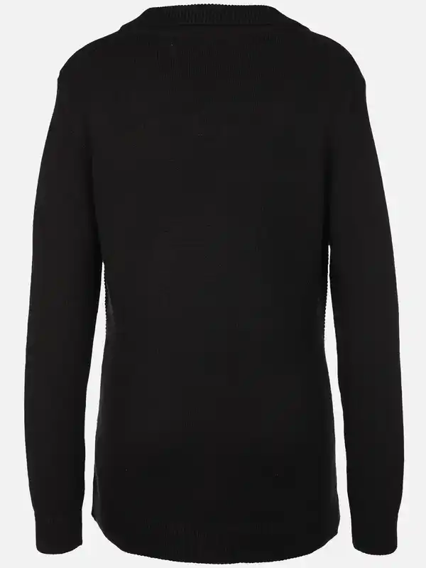 Bild 2 von Damen Strick Blazer Schwarz