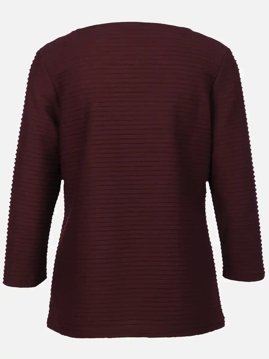 Bild 2 von Damen Struktur Shirt mit 3/4 Arm Lila