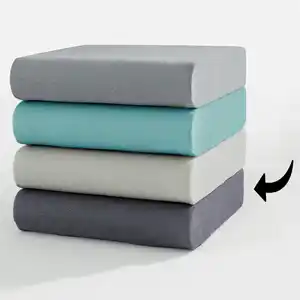 Jersey-Topper-Spannbetttuch - ca. 180 - 200 x 200 - 220 cm
