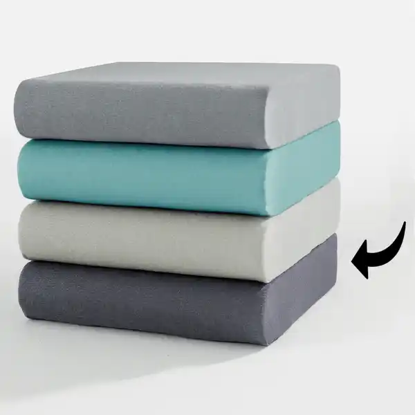 Bild 1 von Jersey-Topper-Spannbetttuch - ca. 180 - 200 x 200 - 220 cm