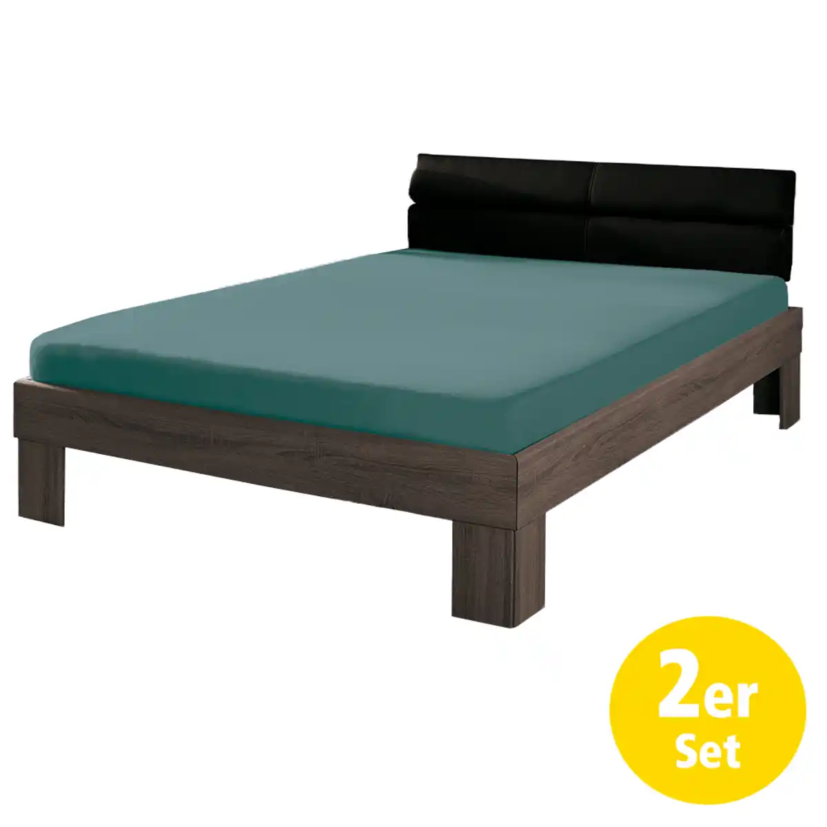 Bild 3 von Jersey-Spannbetttuch 2er-Pack