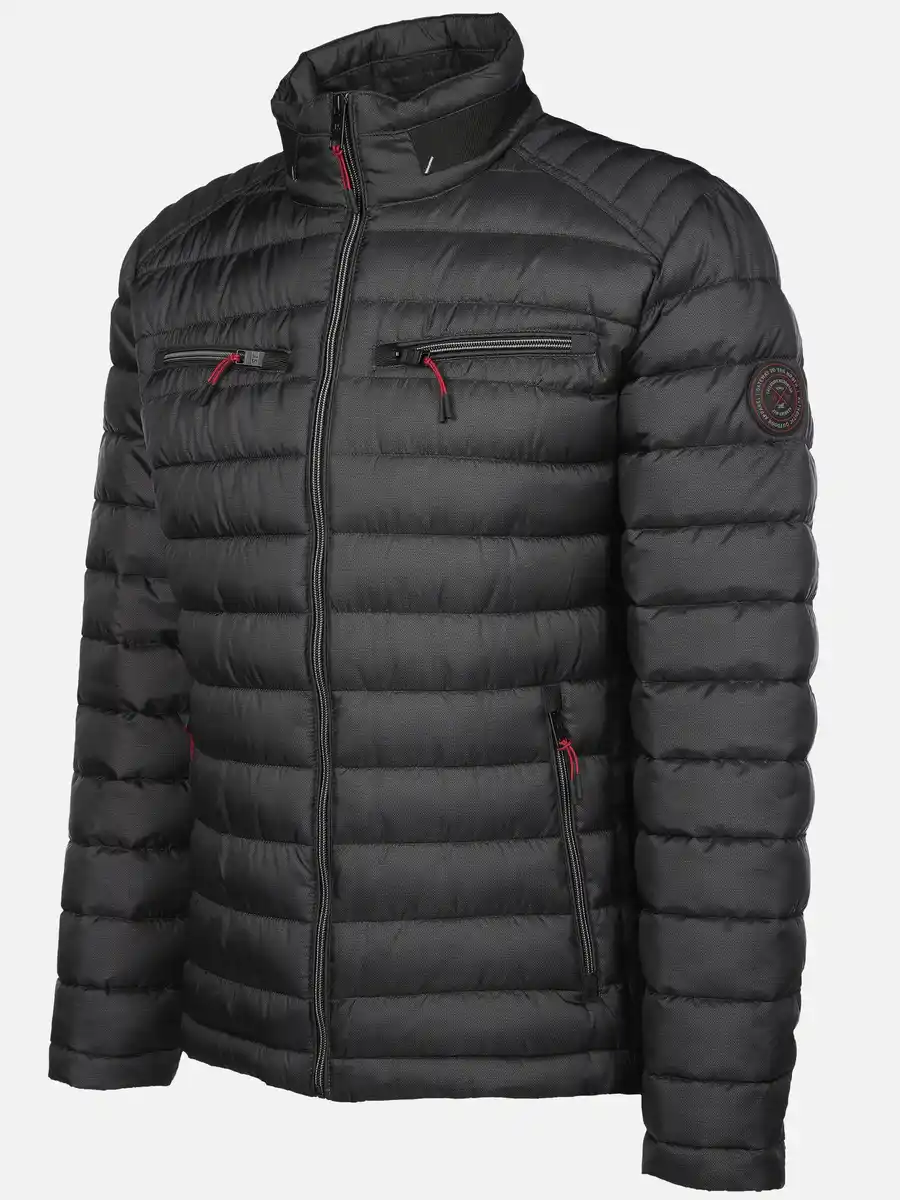 Bild 3 von Herren Steppjacke in schmaler Form Schwarz